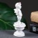 Figure "Angel on the Pedestral" Pearl, 14x6x6cm