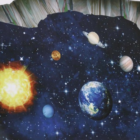 Sticker 3D Interior space 90*50cm-1