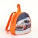 Baby backpack 21*9*23, lightning department, racing car, orange