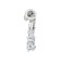 Toyfa vibro -ring, transparent color