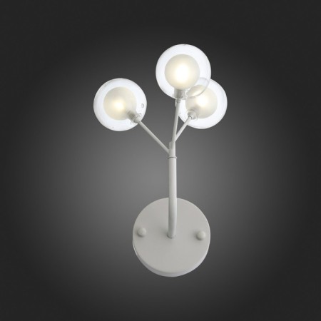 Sconces st. SL376.501.03. Demele. 3x2 W, G4 LED, 350 LM, 15x20 cm, white color-7