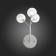 Sconces st. SL376.501.03. Demele. 3x2 W, G4 LED, 350 LM, 15x20 cm, white color