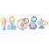 Soft game is soft on the crib, the stroller "Sun", 46-83 cm., Rattles, 5 toys, crush me