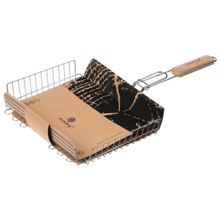 Ground Grill Universal Maclay, 26x31 cm, chrome steel, for barbecue-5