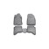 Rugs in the Daihatsu Terios Salon 2006-2016, 4 pcs. (polyurethane)