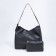 Magnet bag bag, lightning cosmetic bag, black color