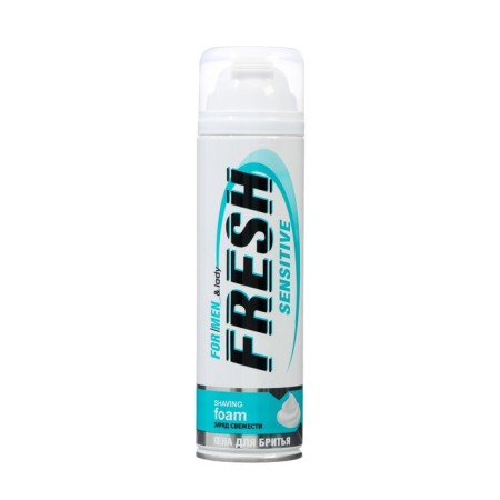 Fresh Sensitive shaving foam for sensitive skin, 250 ml
