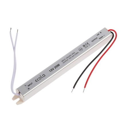 Ecola power supply for 12 V LED tape, 25 W, IP20