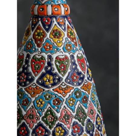 Floor Vase Persia, 44 cm, ceramics, mix, Iran-7