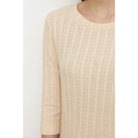 Female jumper Eliseeva Olesya, size 58, beige color-2