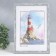 Photo frame Plastic "Watercolor" 21x30 cm, frosty silver