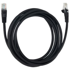 Buro UTP 4 pairs CAT5E CCA Molded 3M black RJ-45 (M) -RJ-45 (M)