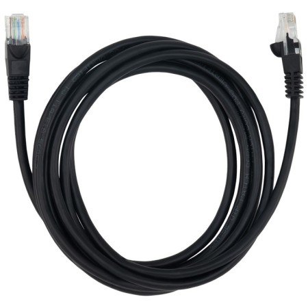 Buro UTP 4 pairs CAT5E CCA Molded 3M black RJ-45 (M) -RJ-45 (M)