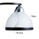 ARISA chandelier 3he27 40W Black 48x48x22 cm Bayerlux