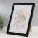 Photo frame Plastic "Mira" 21x29.7 cm, (A4) 641822, black (plastic screen)