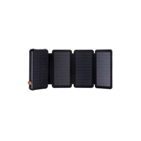 External battery 20,000 mAh, 10 W, with a folding solar panel, black-7