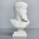 Gypsum figure famous people: Bust of Zeus - Poseidon, 17 x 9 x 29 cm