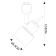 Car lamp Arte Lamp Almach A1906PL-1BK, GU10, 50 W, 6x9x13 cm, black