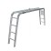 Transformer staircase "Vortex" LTA 4x4, aluminum, working height 4.3 m
