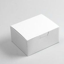 The box is folding, for chicken wings and nuggets, 14.5 x 11.5 x 7 cm