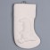 Christmas tree decoration for painting "sock" with a suspension, brush