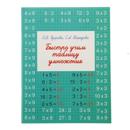“We quickly teach the multiplication table”, Razorova O. V., Nefyodova E.A.