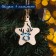 New Year. New Year's set "Stars" 8 pieces, 2025, Blue color