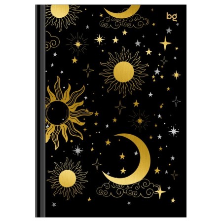 Notebook A5 64 sheets at the Tarot point, solid cover, matte lamination, 80g/m2