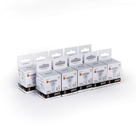LED LED ELEMENTARY 9W MR16 3000K TEP. Bel. Gu10 640lm Gauss 13619-6