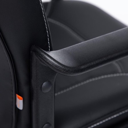PARMA Eco-leather chair, black 36-6-9