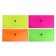 Travel button folder-convert (255x130mm), 180 μm, Erichkrause Glossy Neon, glossy, translucent, mix
