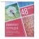A set of subject notebooks of 48 collage sheets, 10 items, with reference material, covered cardboard, OFSET block
