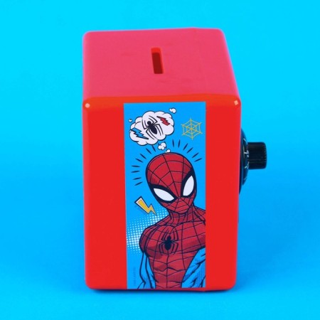 Piggy bank safe, 8.8 cm x 7.5 cm x 8.8 cm "Spider-Men", Spider-Man-3