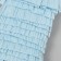 Braid decorative paper "skirt" pale blue width 3 cm winding 2 m