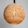 Ceiling lamp "Sokl" beige 1x40W, E27, 52x52x57 cm