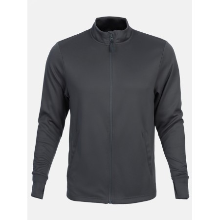 Long -line male Resport, on a zipper, p. 50, the color is gray, basic, with a long sleeve-10