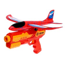 Aerodrome 2 pistol, 1 plane, 10 soft bullets and balls in the kit, MIX color