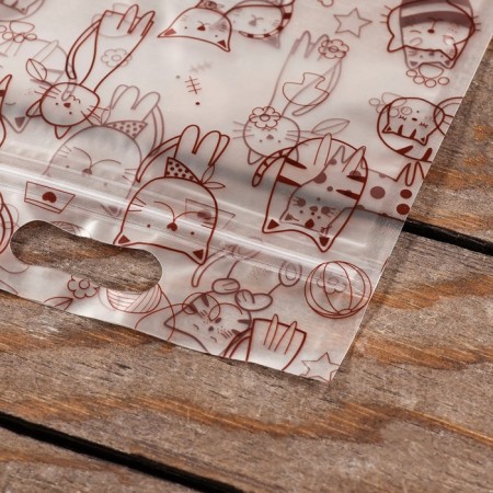 Gift package, with zip-lock fastener, 15*23cm-1