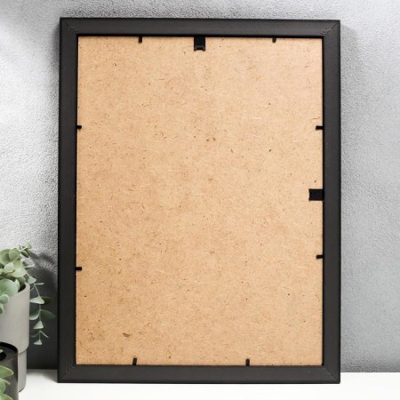 Photo frame plastic Gallery 30x40 cm, 651647 Dark brown (plastic screen)-2