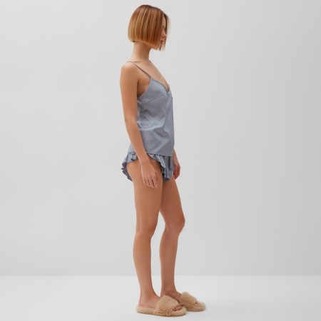 Kit (top, shorts) female minku: Home Collection Blue Color, Rr. 44-2