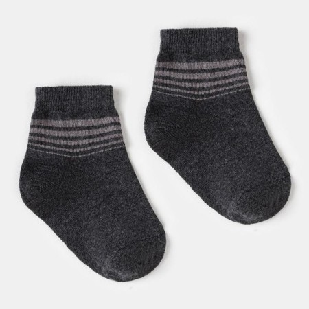 Children's socks, graphite color, size 33-35 (22 cm)