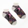 Women's woolen socks shortened, gray color, size 23