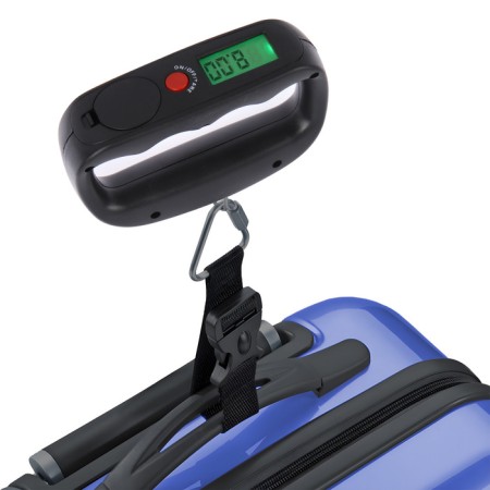 Libra luggage Luazon LVU-06, up to 50 kg, black, tape