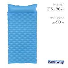 Swimming mattress, 213 x 86 cm, color mix, 44020