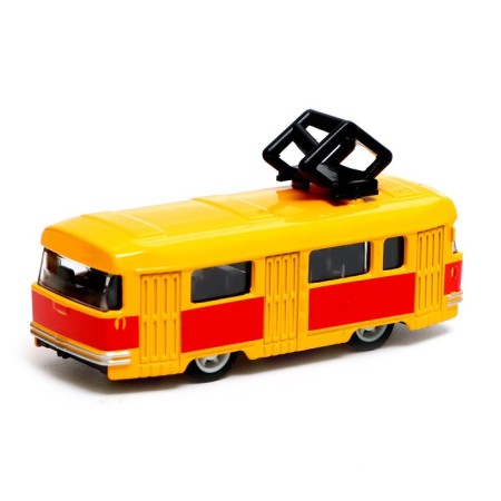 Set "city transport", inertial, metal, tram + bus-3