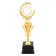 Cup 177C, award figure, gold, plastic stand, 32.6 × 9 × 8 cm.