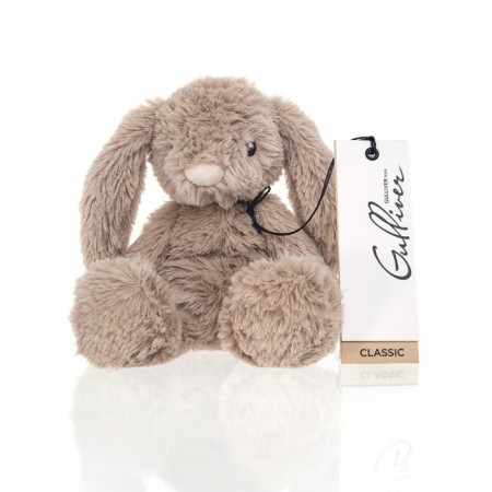 Soft Gulliver toy "Bunny Vyslowry", beige color, 26 cm
