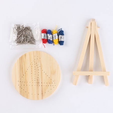 Set for creativity "String art. Ship "on the stand-2