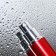 Perfume bottle, with a spray, 10 ml, red color