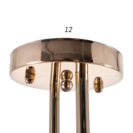 Chandelier 2017/2 E27 60W gold 46x19x25 cm Bayerlux-4